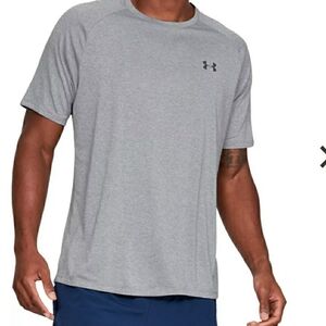 NWT Under Armour Men's Gray Tech Tee XL